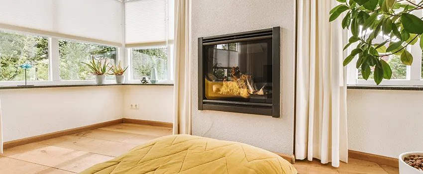 Residential Fireplace Ceramic Glass Installation in Lincoln Park, MI