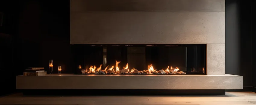 Gas Fireplace Ember Bed Design Services in Lincoln Park, Michigan