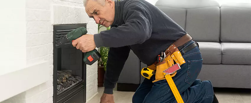 New Indoor Fireplace Installation in Lincoln Park, Michigan