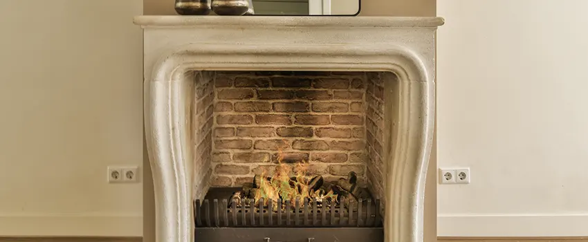 Vintage-style Fireplace Redesign in Lincoln Park, Michigan
