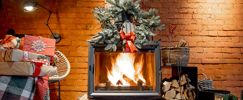 Travis Industries Linear Gas Fireplace Installation in Lincoln Park, Michigan