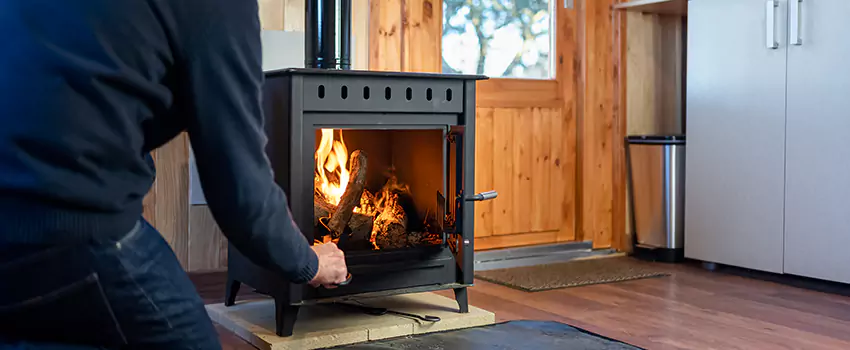Open Hearth Wood Fireplace Installation in Lincoln Park, MI