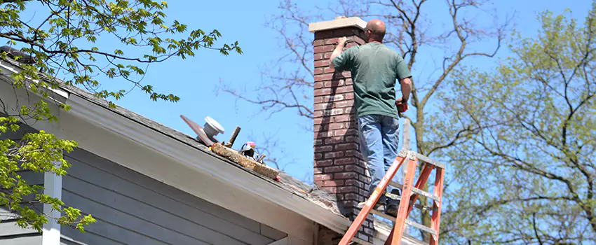 Vinyl and PVC Chimney Flashing Installation in Lincoln Park, MI